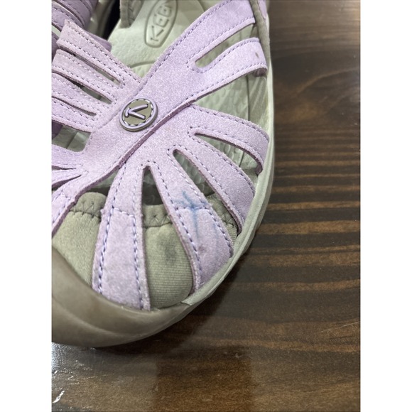 Keen Rose Womens Sport Sandals Shoes Water Size 9 Purple Lavender Hook Loop - Picture 4 of 6